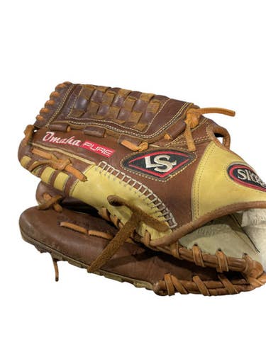 Used Louisville Slugger OMAHA PURE BB/SB Glove LH Throw Brown 12" 11834-S000037790