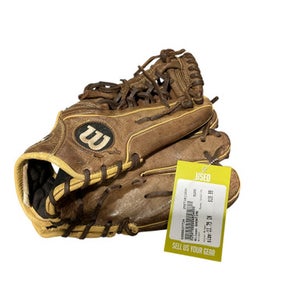 Used Wilson SHOWTIME BB/SB Glove RH Throw Brown 11 3/4" 11834-S000037734
