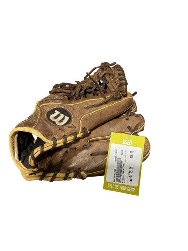 Used Wilson SHOWTIME BB/SB Glove RH Throw Brown 11 3/4" 11834-S000037734