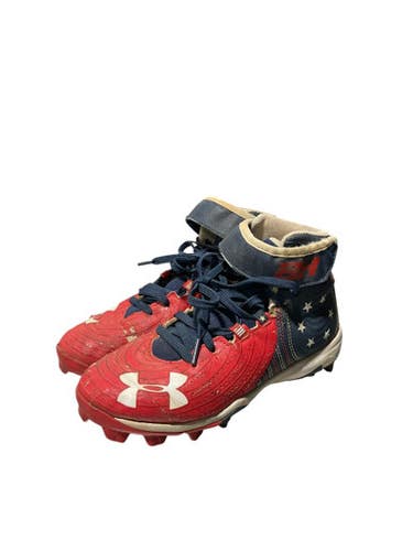 Used Under Armour BRYCE HARPER BB/SB Cleats Red Junior 03 11834-S000037637