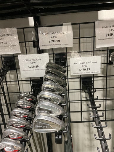 Used Taylormade STEALTH HD Mens Iron Set RH 4I-PW 11834-S000037631
