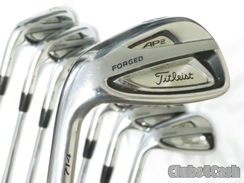 Titleist 714 AP2 Irons Dynamic Gold S300 Stiff Flex 3-P +1" TALL .. LEFT LH