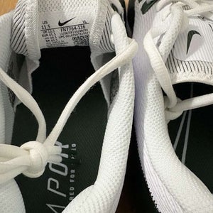 Nike Vapor Edge Speed 360 2 'White Fir Green' Football Cleats Men's Size 11.5