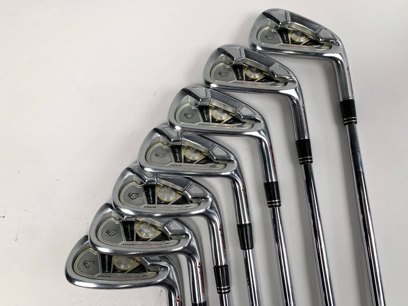 TaylorMade 2009 Tour Preferred Iron Set 4-PW True Temper DG S300 Stiff RH