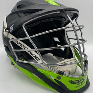 Youth Cascade S Helmet - Black/Neon Green