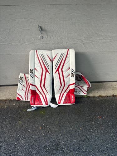 30"  Brian's Gnetik X Regular Goalie Full Set  (Used)