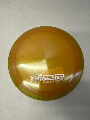 Used DGA CATRINA ALLEN PROTO Disc Golf Driver Orange 169g 11835-S000195988