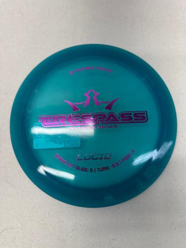 New Dynamic Discs LUCID TRESPASS Disc Golf Driver Royal Blue 171g 11835-S000195980