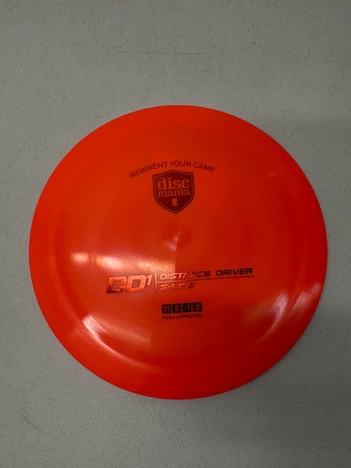 Used Discmania S LINE DD1 Disc Golf Driver Orange 171g 11835-S000195963