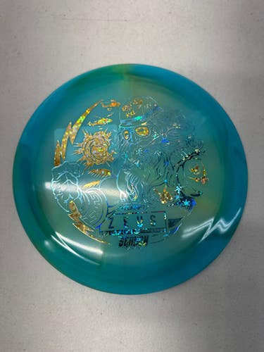 New Discraft 2024 LEDGESTONE SEASON 1 ZEUS Disc Golf Driver Teal 169g 11835-S000195968
