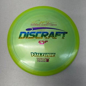 New Discraft ESP VULTURE Disc Golf Driver Kelly green 169g 11835-S000195994