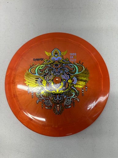 Used Thought Space Athletics SYNAPSE Disc Golf Driver Orange 170g 11835-S000196000