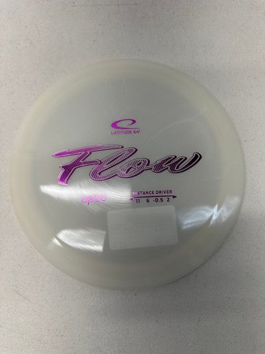 New Latitude 64 OPTO FLOW Disc Golf Driver White 168g 11835-S000196004