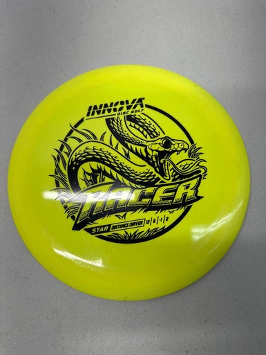 Used Innova STAR RACER Disc Golf Driver Yellow 167g 11835-S000196006