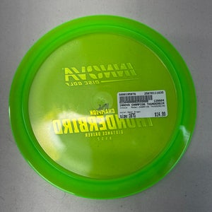 New Innova CHAMPION THUNDERBIRD Disc Golf Driver Neon Green 167 11835-S000195978