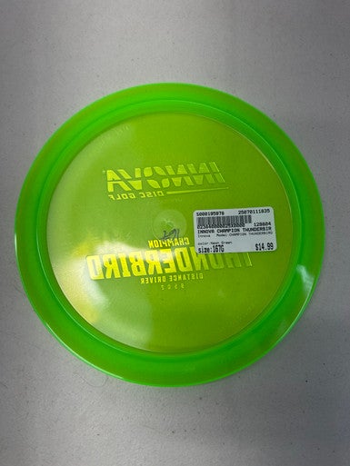 Used Innova CHAMPION THUNDERBIRD Disc Golf Driver Neon Green 167g 11835-S000195978