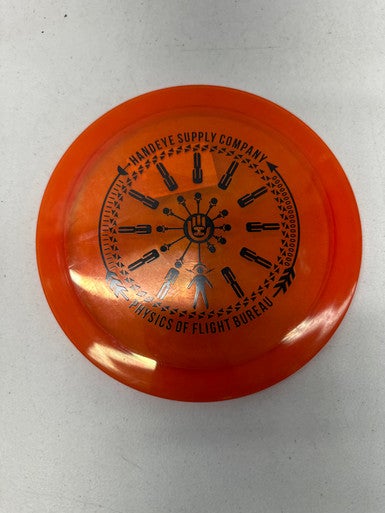 Used Latitude 64 HAND EYE PIONEER Disc Golf Driver Red 170g 11835-S000196194