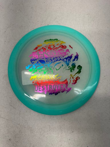 Used Innova TOUR SERIES SCOGGINS DESTROYER Disc Golf Driver Teal 173g 11835-S000196224