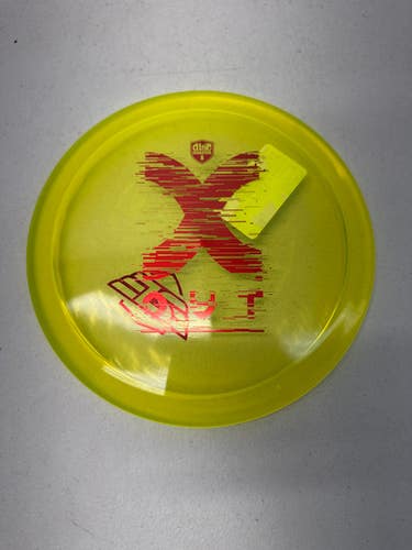 Used Discmania X OUT C LINE FD Disc Golf Driver Yellow 173g 11835-S000196193