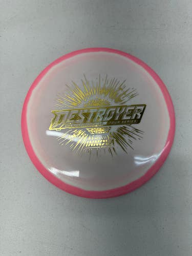 Used Innova TS HALO HEIMBURG DESTROYER Disc Golf Driver Pink 173g 11835-S000196240