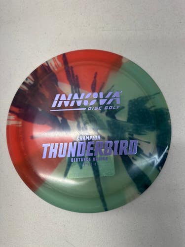 New Innova CHAMPION TYE DYE THUNDERBIRD Disc Golf Driver Green 168g 11835-S000196249