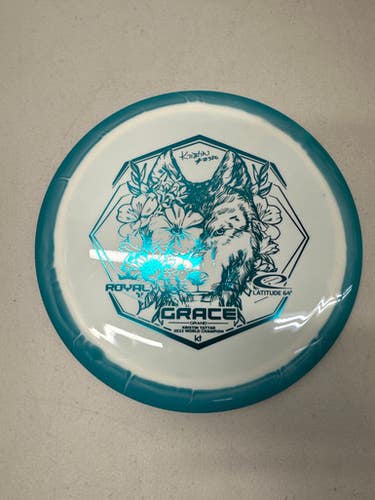 Used Latitude 64 KRISTIN TATTAR GRACE Disc Golf Driver Teal 173g 11835-S000196254
