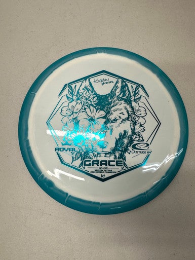 Used Latitude 64 KRISTIN TATTAR GRACE Disc Golf Driver Teal 173g 11835-S000196254