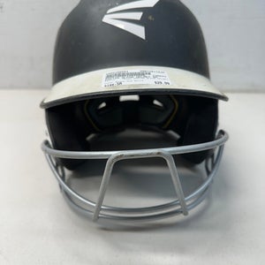 Used Easton EASTON ALPHA HELMET Batting Helmet No Mask Black And White SM 11835-S000196581