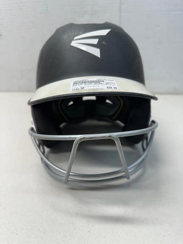 Used Easton EASTON ALPHA HELMET Batting Helmet No Mask Black And White SM 11835-S000196581