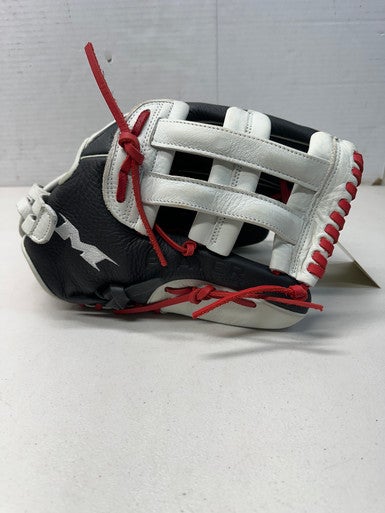 Used Miken PS140-PH BB/SB Glove RH Throw White/Black/Red 14" 11835-S000196592