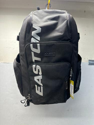 Used Easton BACKBACK BLACK/GREY BB/SB Player Backpack Black 11835-S000196594
