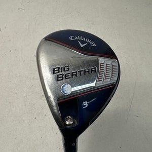 Used Callaway BIG BERTHA Mens Fairway Wood LH 3 Wood 11835-S000196323