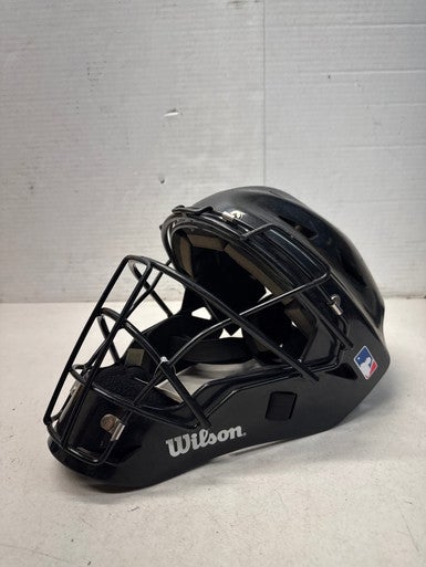 Used Wilson CATCHERS Catchers Helmet w/Mask Black L/XL 11835-S000196383