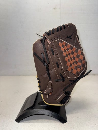 Used Mizuno POWER CLOSE BB/SB Glove LH Throw Brown 11 1/2" 11835-S000196406