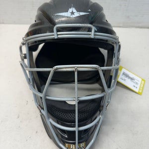 Used All Star MVP2500-01 Catchers Helmet w/Mask Black M/L 11835-S000196439