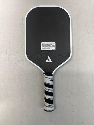 Used JOOLA PERSEUS MOD TA-15 16MM Pickleball Racquet Black And White 11835-S000196441