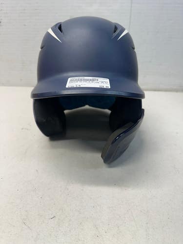 Used Easton ELITE X W/JAW Batting Helmet No Mask Navy Blue S/M 11835-S000196449