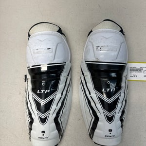 Used CCM LTP Junior Shin Guards White 10" 11835-S000196502
