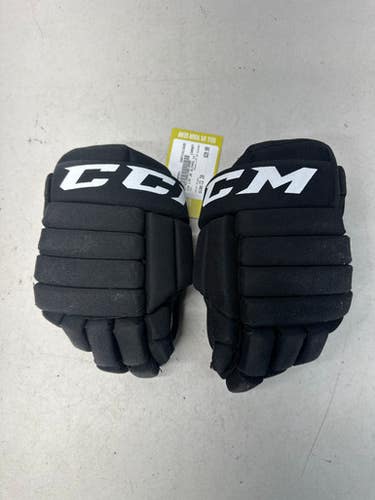Used CCM LTP JR GLOVES Junior Gloves Black 11" 11835-S000196501