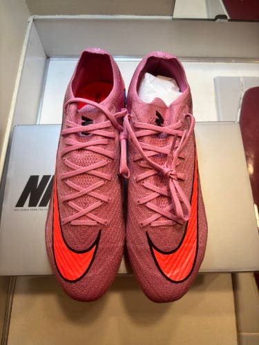 Pink Men's Size M 10.5 (W 11.5) Nike Nike mercruial vapor Trainers Cleats (New)