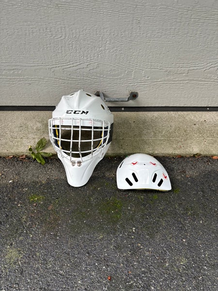 Ccm goalie helmet
