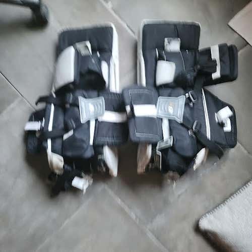 2022 21" Brian's NetZero 2 Goalie Leg Pads (Used)