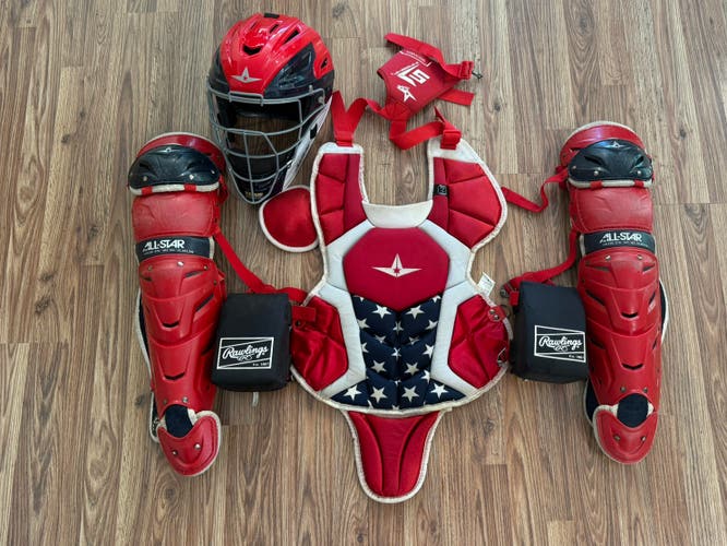 All Star System 7 Catcher's Set (Used)