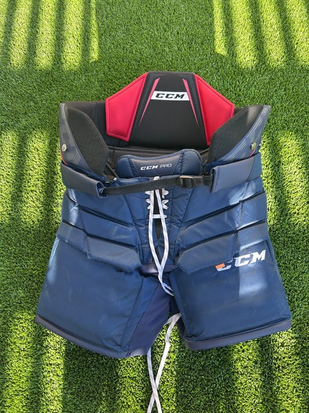 Used Large CCM Blue Goal Pant