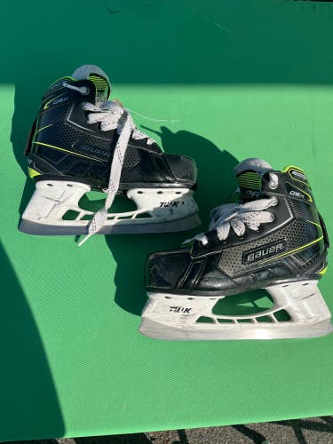 Junior Bauer Elite Hockey Goalie Skates Regular Width 13