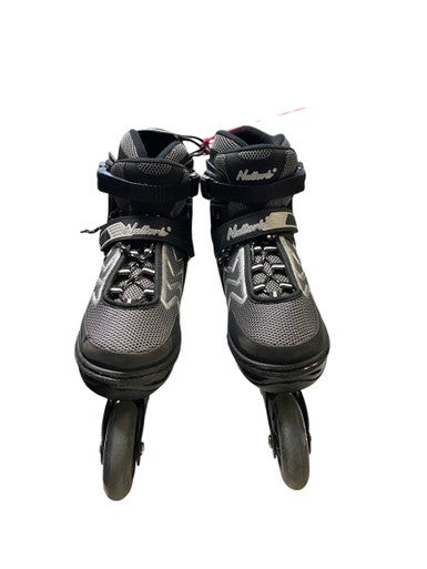 Used USA NATTORK Senior Rec Fitness Skates Black Adjustable 11706-S000358417