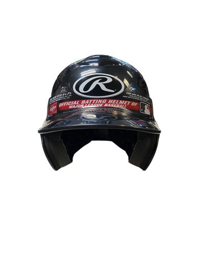 Used Rawlings RCFH Batting Helmet No Mask Black S/M 11706-S000358404