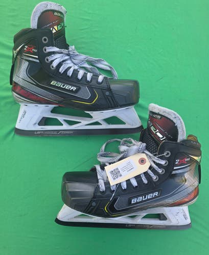 Senior Bauer Vapor 2X Pro Hockey Goalie Skates Regular Width 8.5