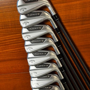 Callaway APEX AI200 Right Handed Iron Set Stiff Flex 8 Pieces Steel Shaft (New)