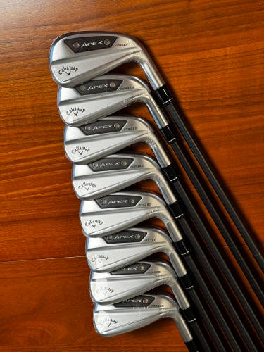 Callaway APEX AI200 Right Handed Iron Set Stiff Flex 8 Pieces Steel Shaft (New)
